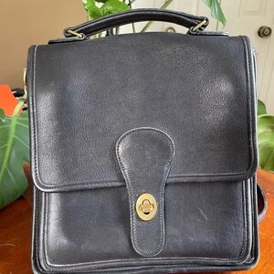 Vintage COACH Station Bag #110 Crossbody Back Leather
